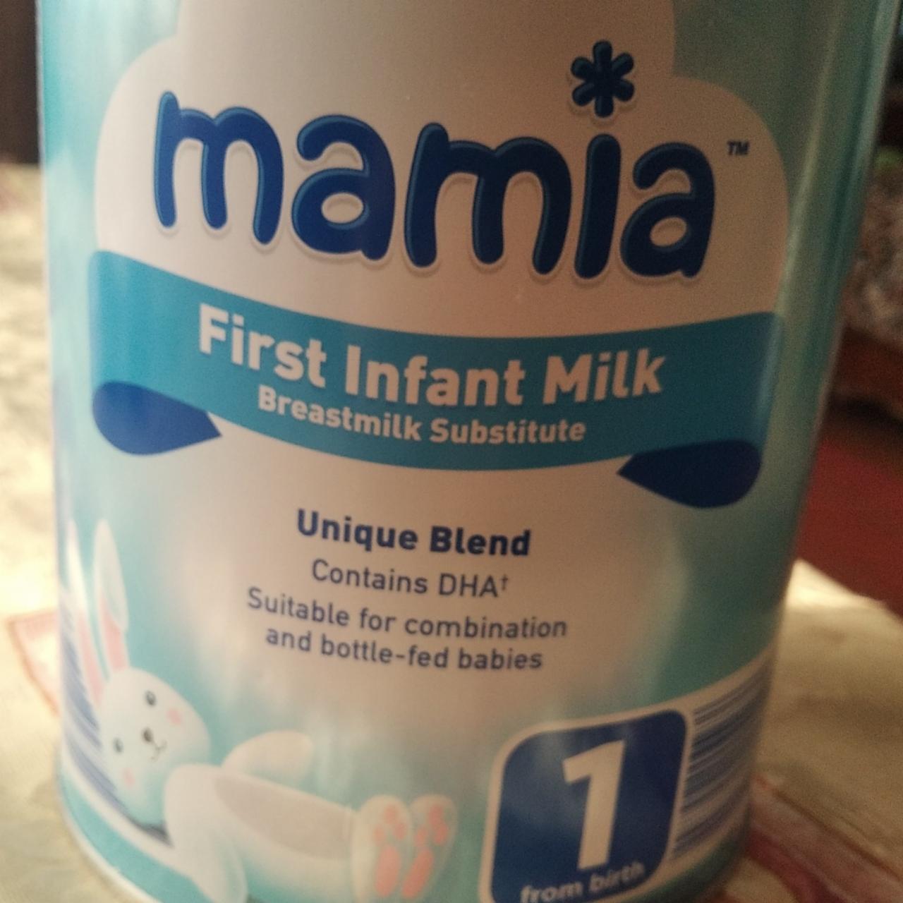 Фото - First Infant Milk Mamia