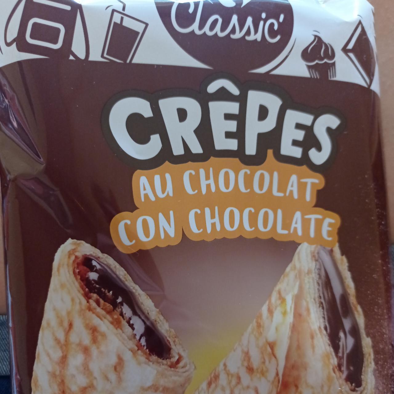 Фото - Блинчики с шоколадом Crepes Con Chocolate Carrefour