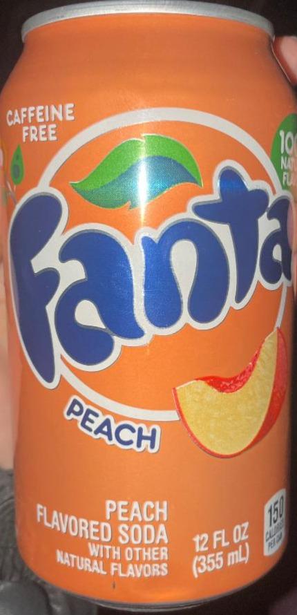 Фото - Напиток peach Fanta