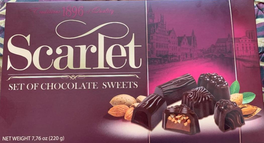 Фото - сет шоколадных конфет Scarlet