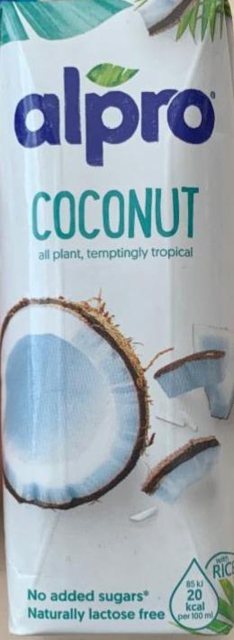Фото - напиток кокосовый с рисом coconut Alpro