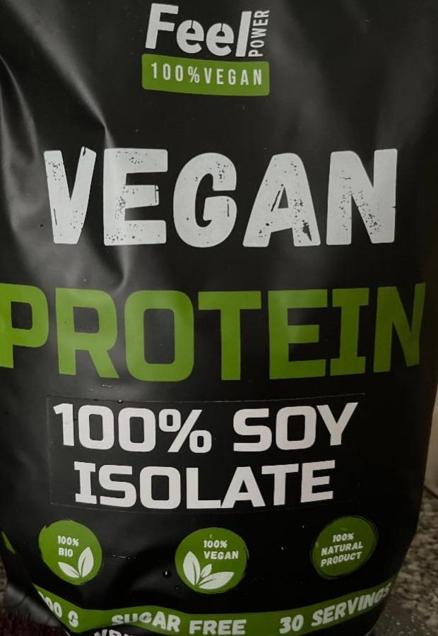 Фото - Протеин веганский Vegan 100% Protein Soy Isolate Feel Power