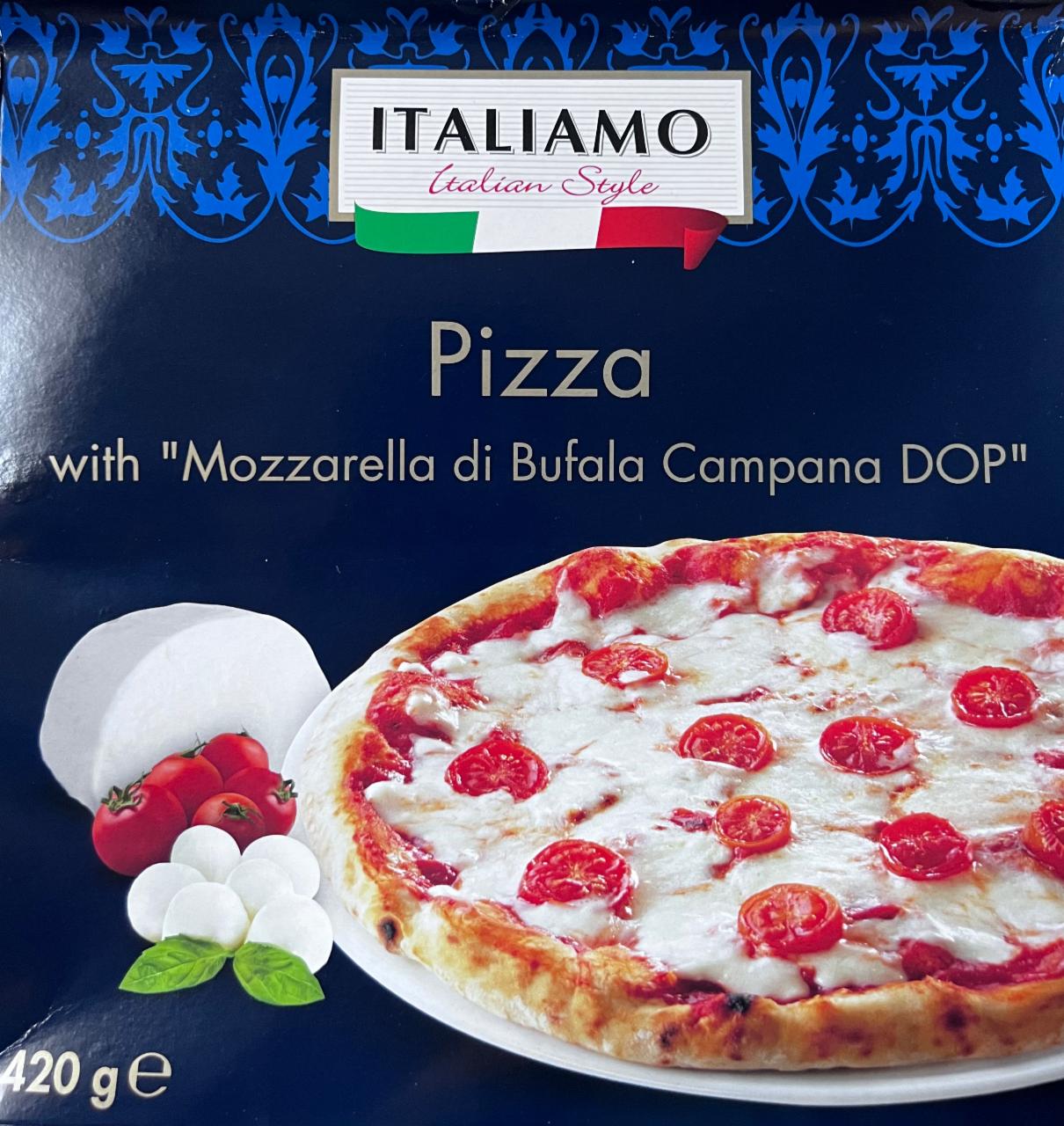 Фото - Пицца с томатами и моцареллой Italiamo