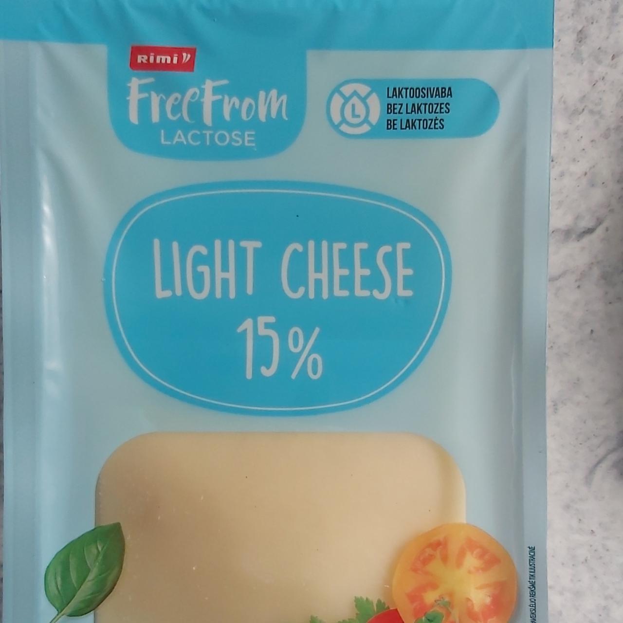 Фото - Сыр легкий 15% FreeFrom Lactose Light Cheese 15% Rimi