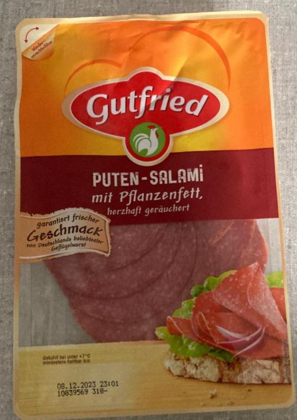 Фото - Puten-Salami mit Pflanzenfett Gutfried