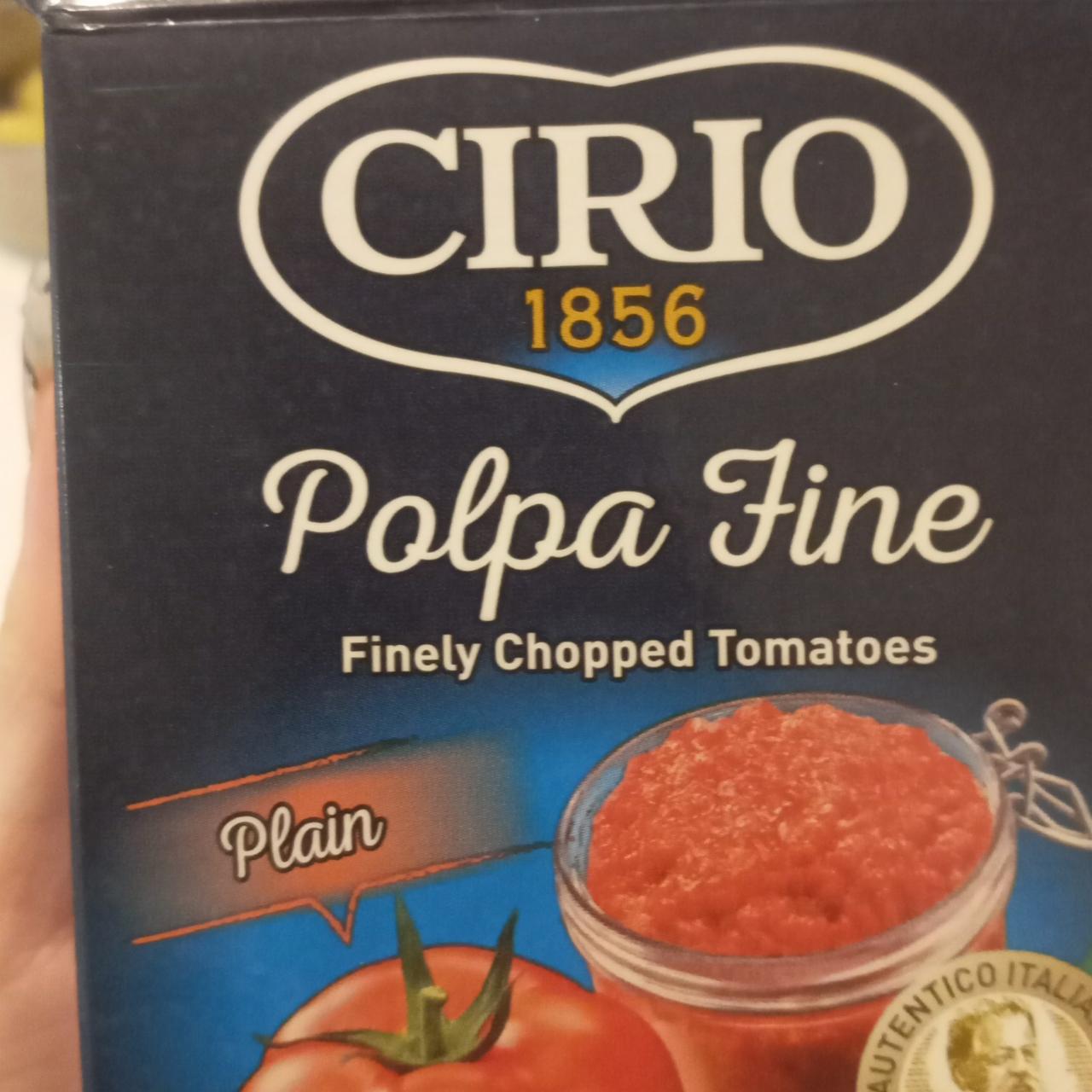 Фото - рубленные томаты Cirio