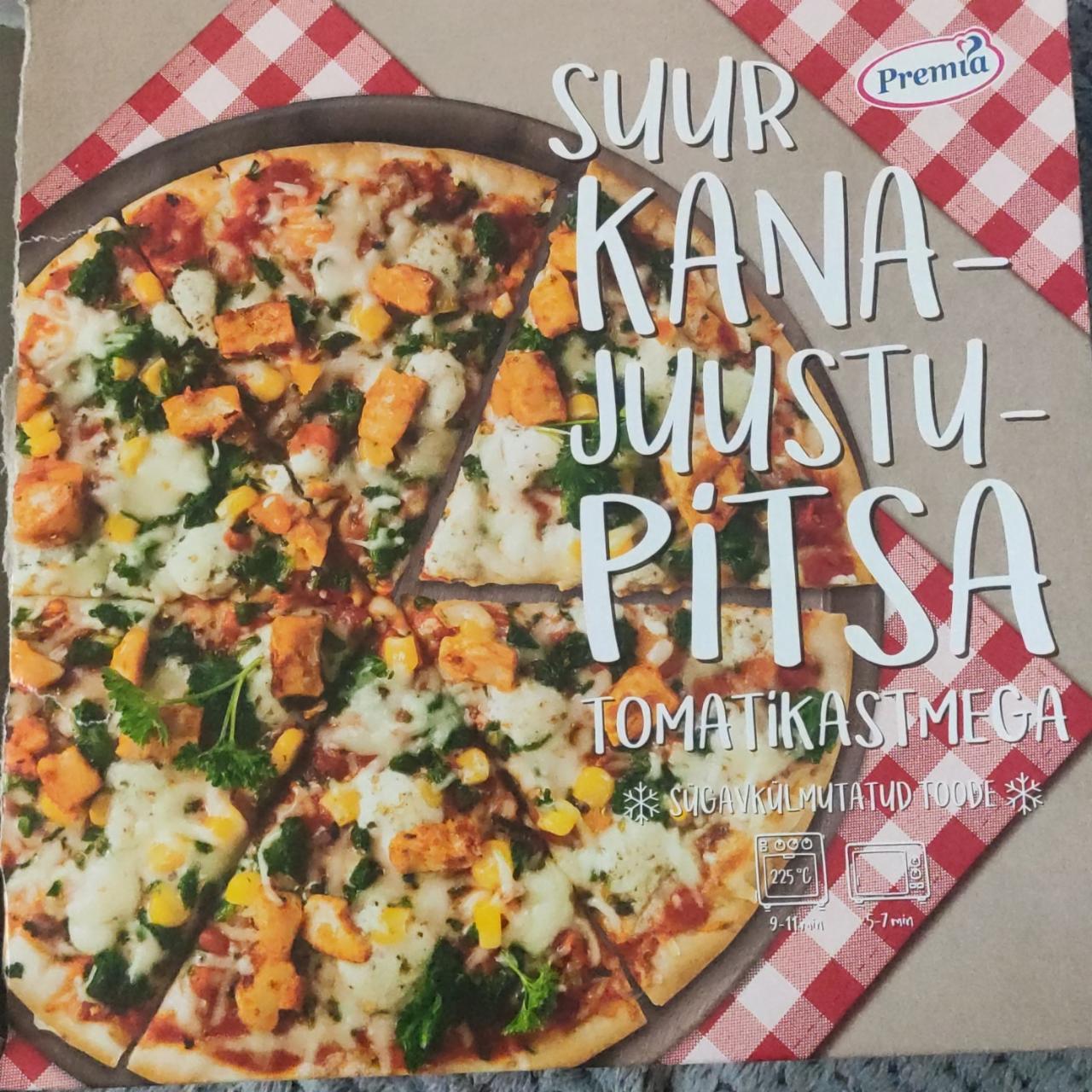 Фото - Suur kana-juustu pizza Premia