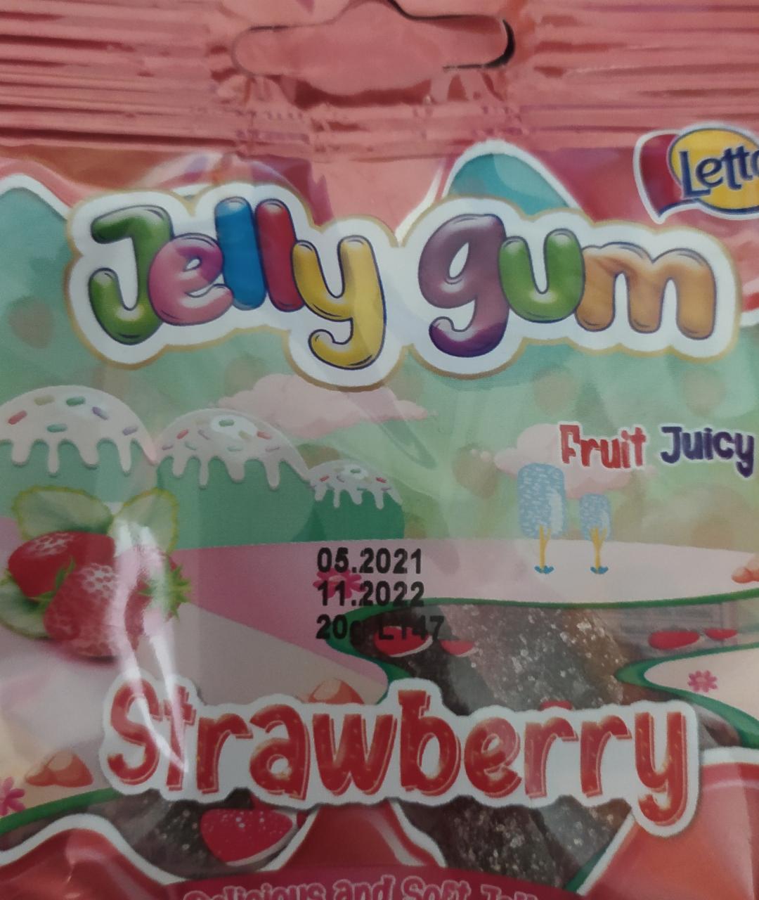 Фото - jelly gum strawberry Letto