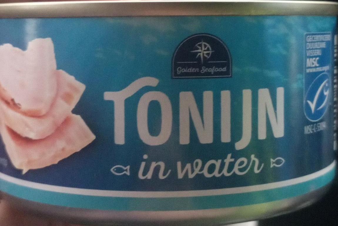 Фото - тунец в собственном соку Tonijn in water Golden Seafood