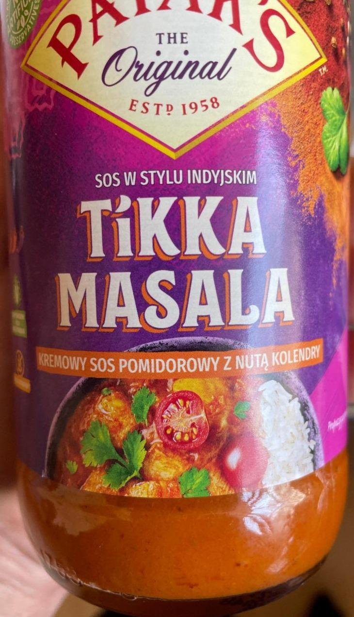 Фото - Tikka masala kremowy sos pomidorowy z nutą kolendry Patak's