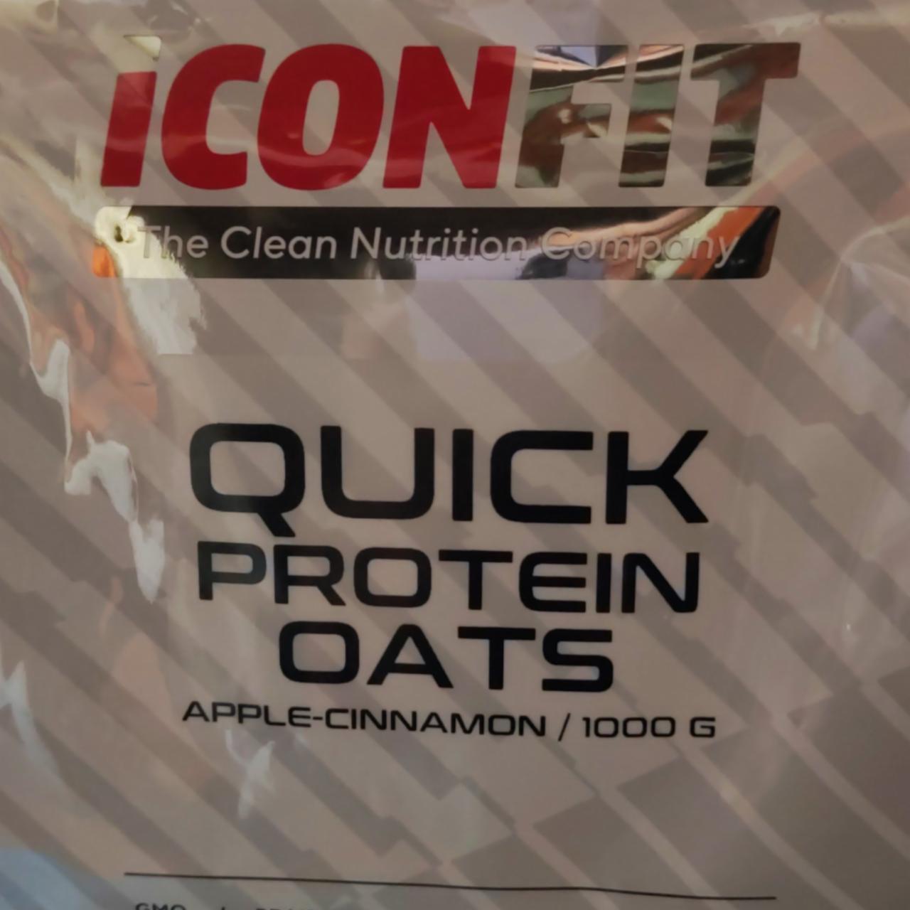 Фото - Quick Protein Oats Apple-cinnamon Iconfit