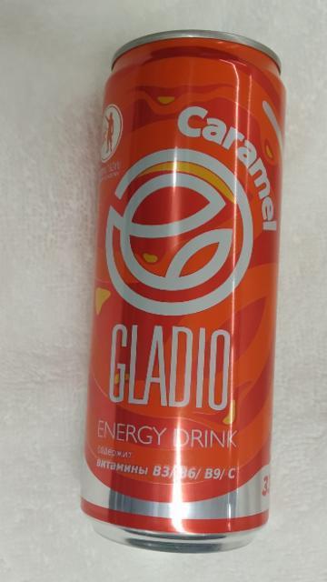 Фото - Напиток Gladio caramel energy.