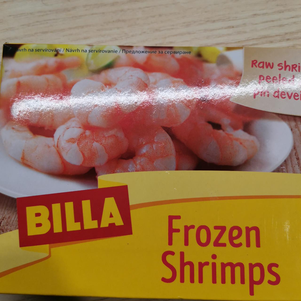 Фото - Frozen shrimps Billa