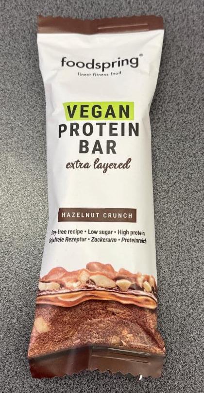 Фото - Vegan protein Bar Foodspring
