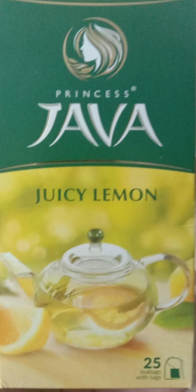 Фото - чай зелёный с сочным лимоном Java