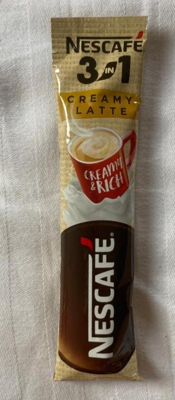Фото - Кофе растворимый Creamy&Rich3в1 latte Nescafe