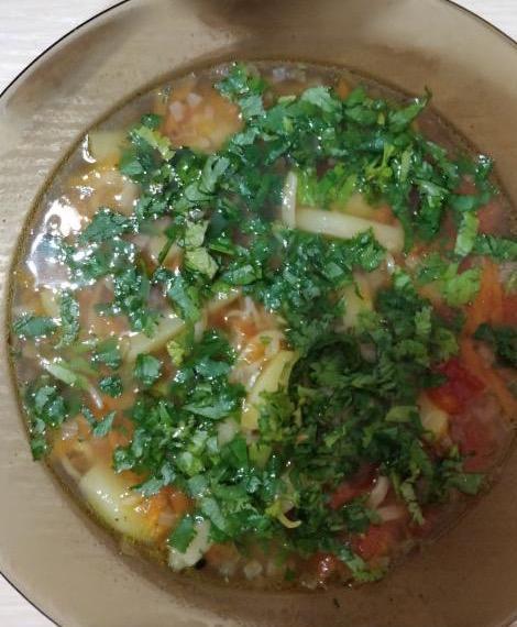 Фото - суп куриный с домашней лапшой и картофелем