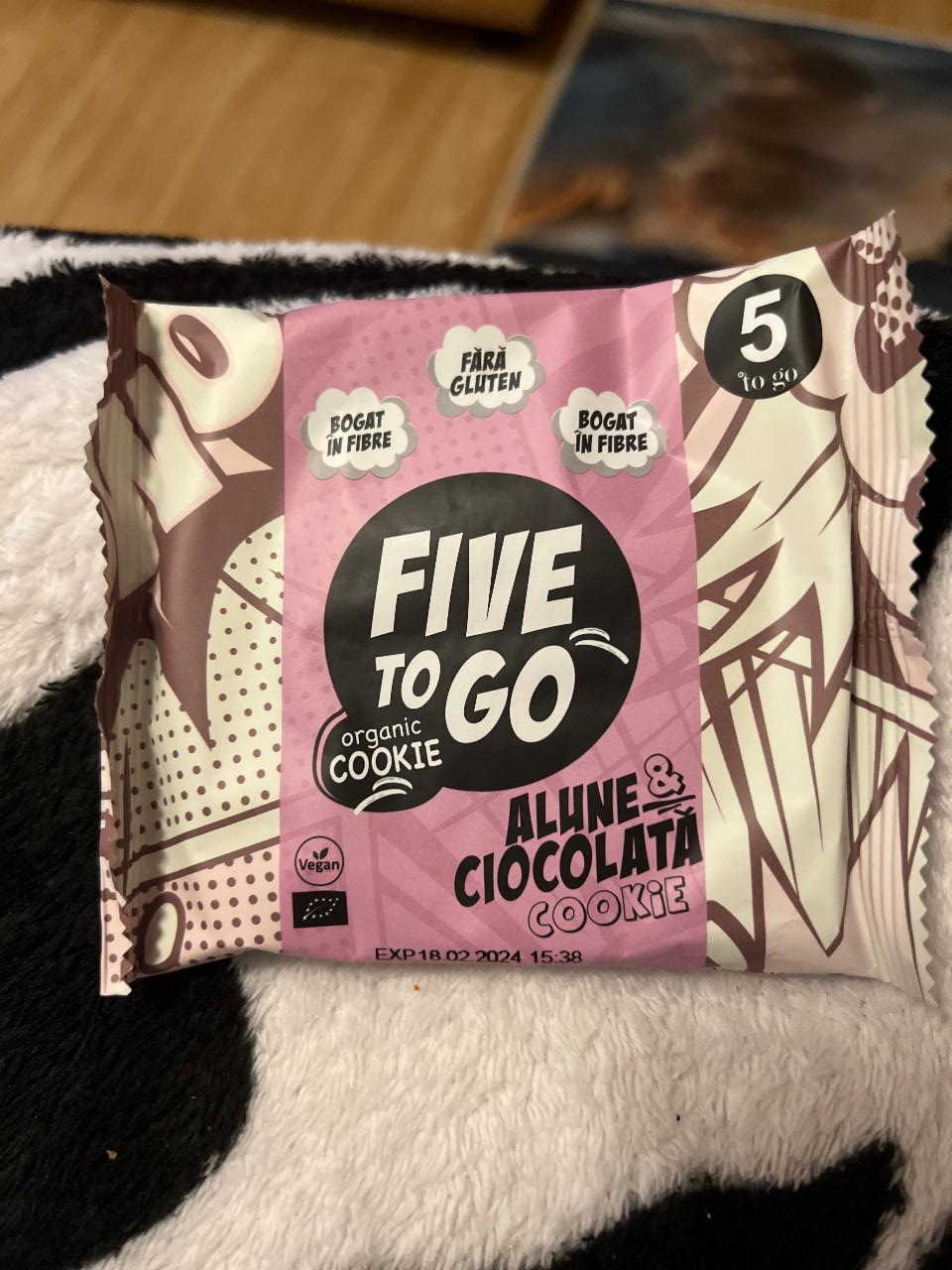 Фото - Печенье шоколадное органик Five to go