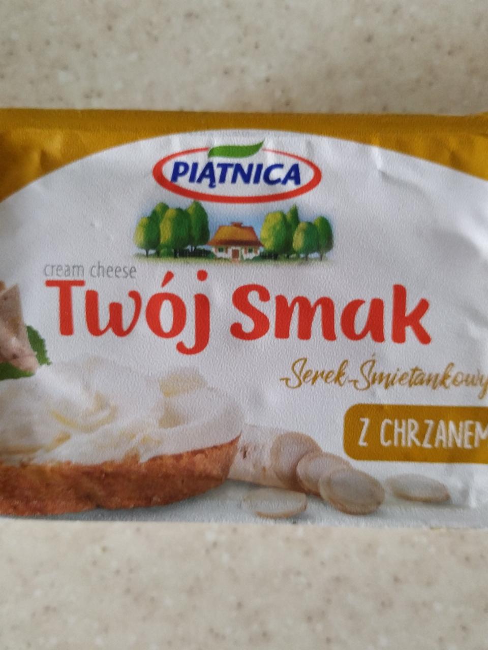 Фото - Сливочный сыр с хреном Twoj Smak 60% Piatnica