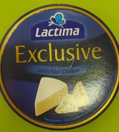 Фото - Сыр плавленный Голубой Lactima