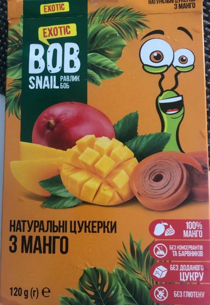 Фото - натуральные конфеты с манго Bob Snail Exotic