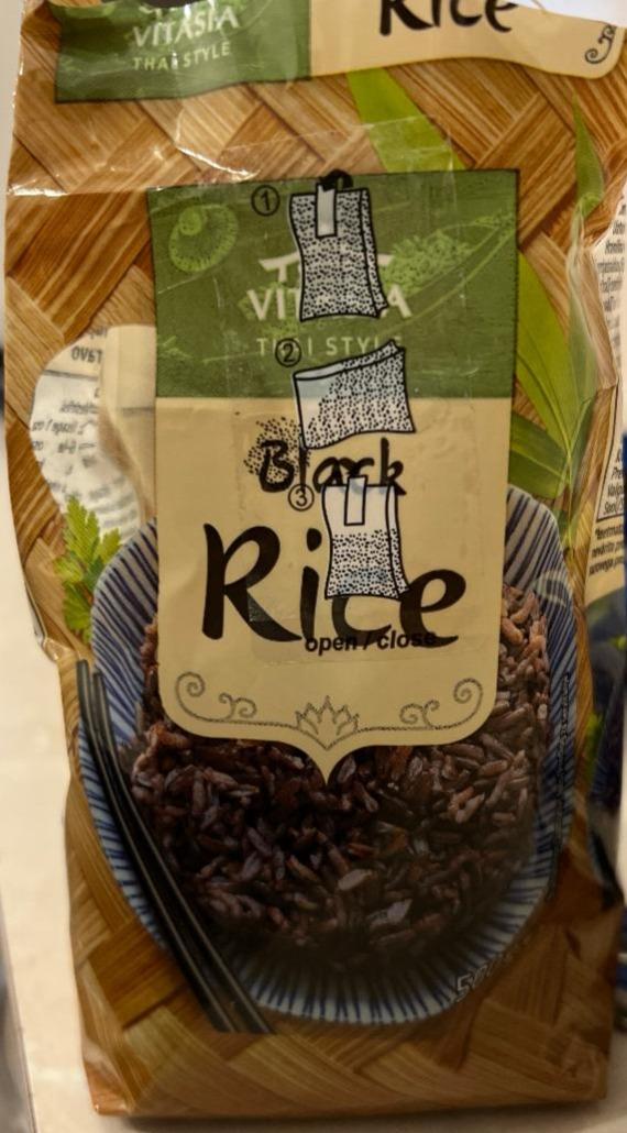 Фото - Черный рис Black rice Vitasia