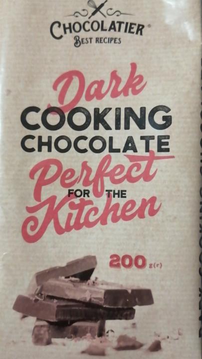 Фото - глазурь кондитерская Dark Cooking Chocolate Chocolatier