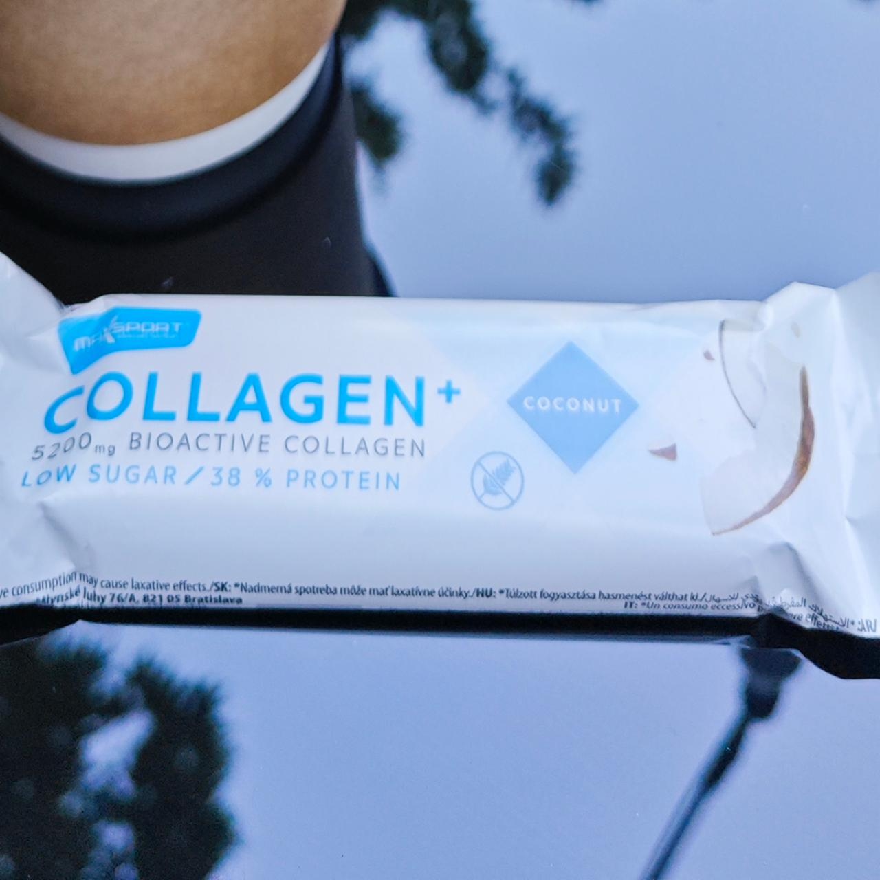 Фото - Collagen+ coconut protein bar Max Sport