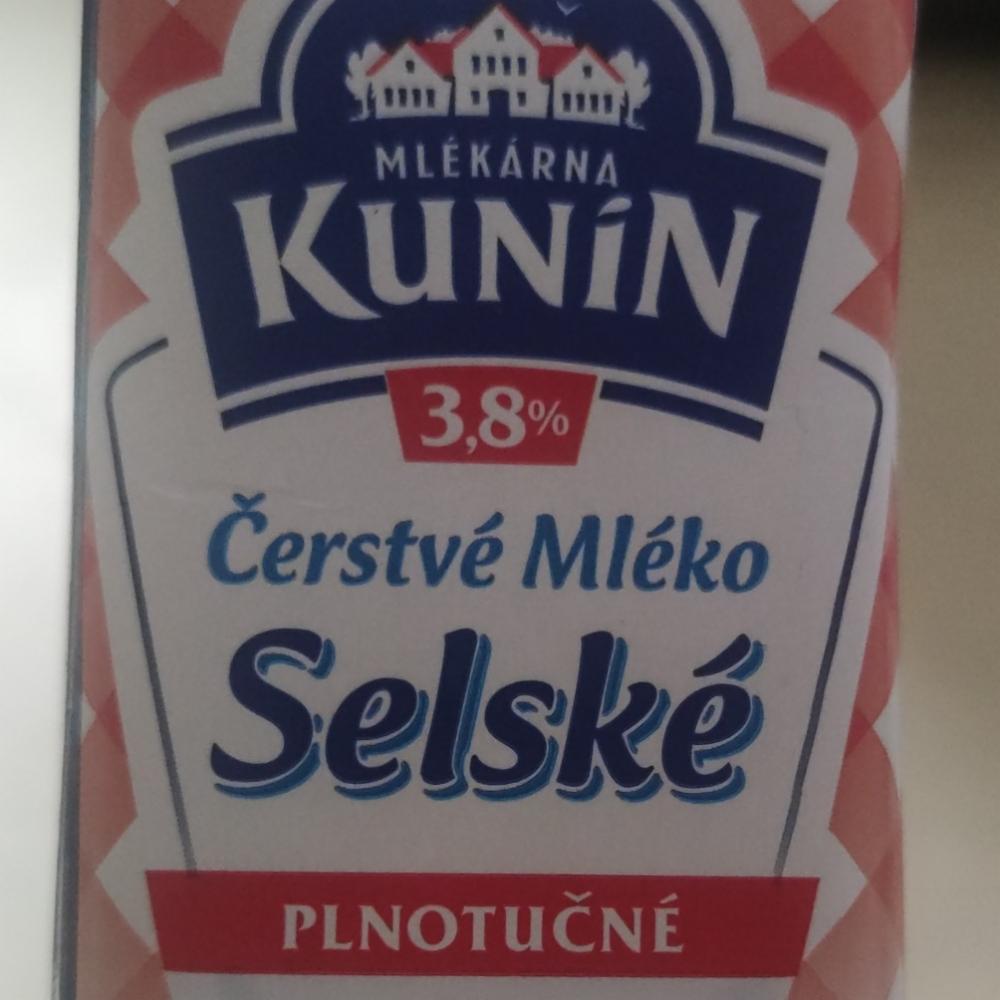 Фото - Молоко 3.8% Selske Mlekarna Kunin