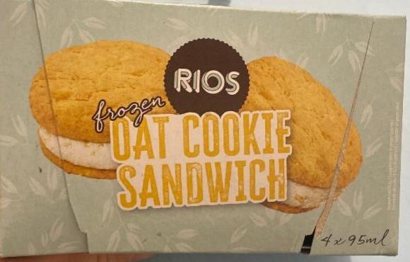 Фото - Frozen oat cookie sandwich Rios