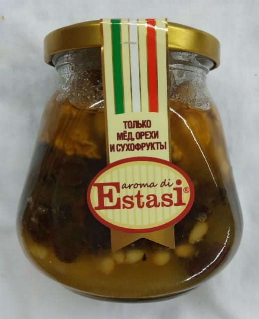 Фото - Estasi кедровые орехи, грецкий орех, изюм, мед