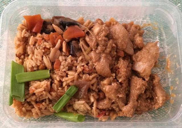 Фото - Курица терияки с рисом по-сингапурски Вкусвилл