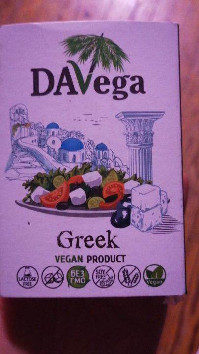 Фото - сыр Greek продукт веганский на основе кокосового масла Греческий DaVega