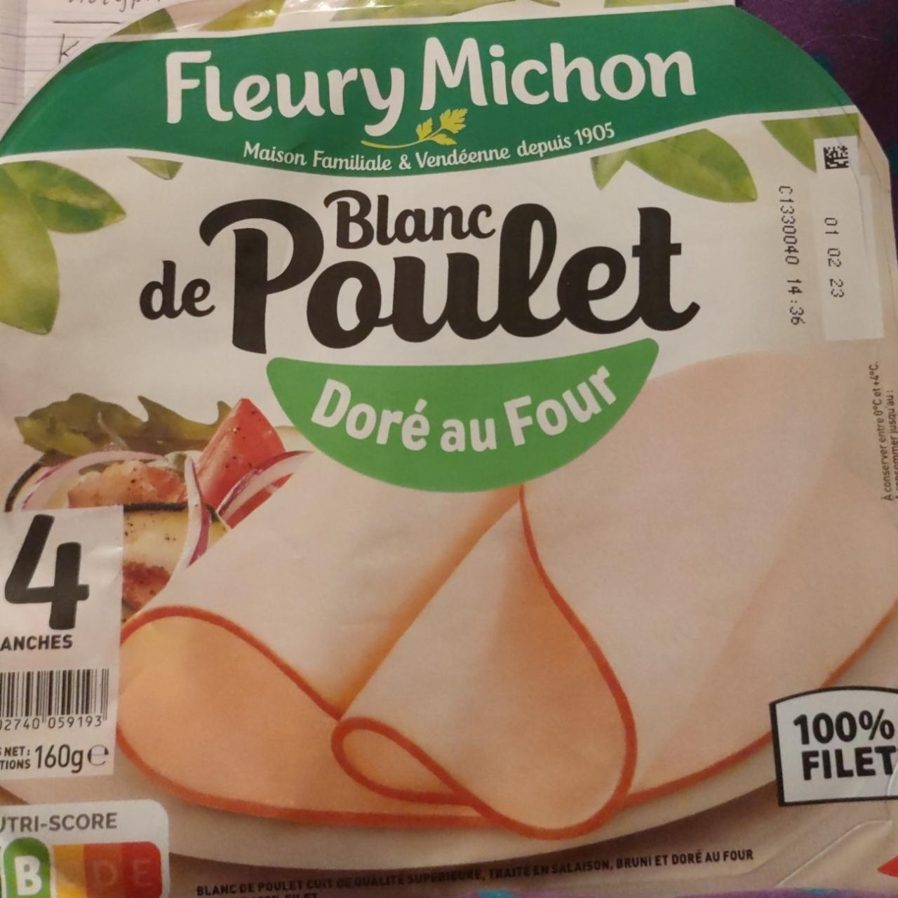 Фото - Куриная нарезка Blanc de Poulet Doré au Four Fleury Michon