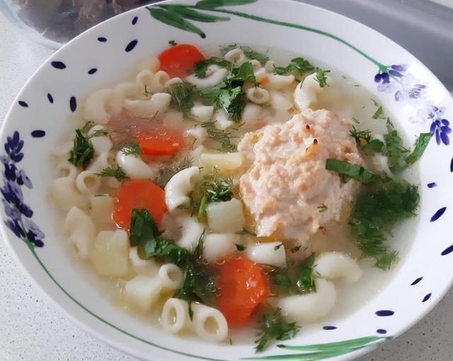 Фото - Суп с макаронами и овощами