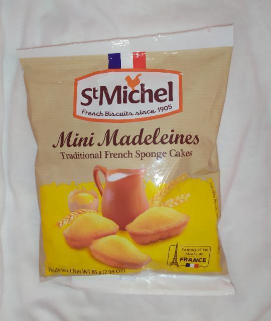 Фото - St. Michel mini Madeleines мини бисквиты французские