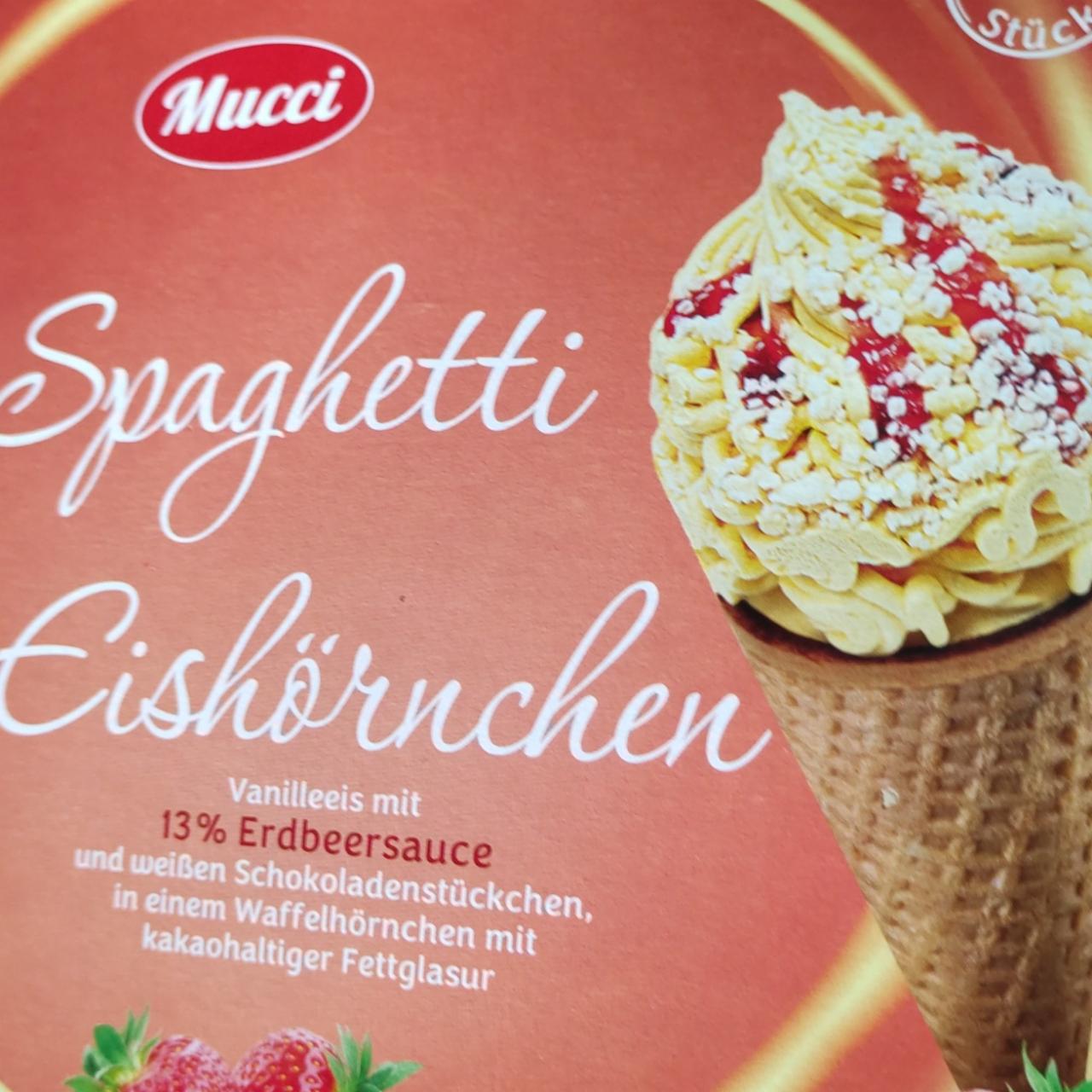 Фото - Spaghetti Eishörchen Mucci