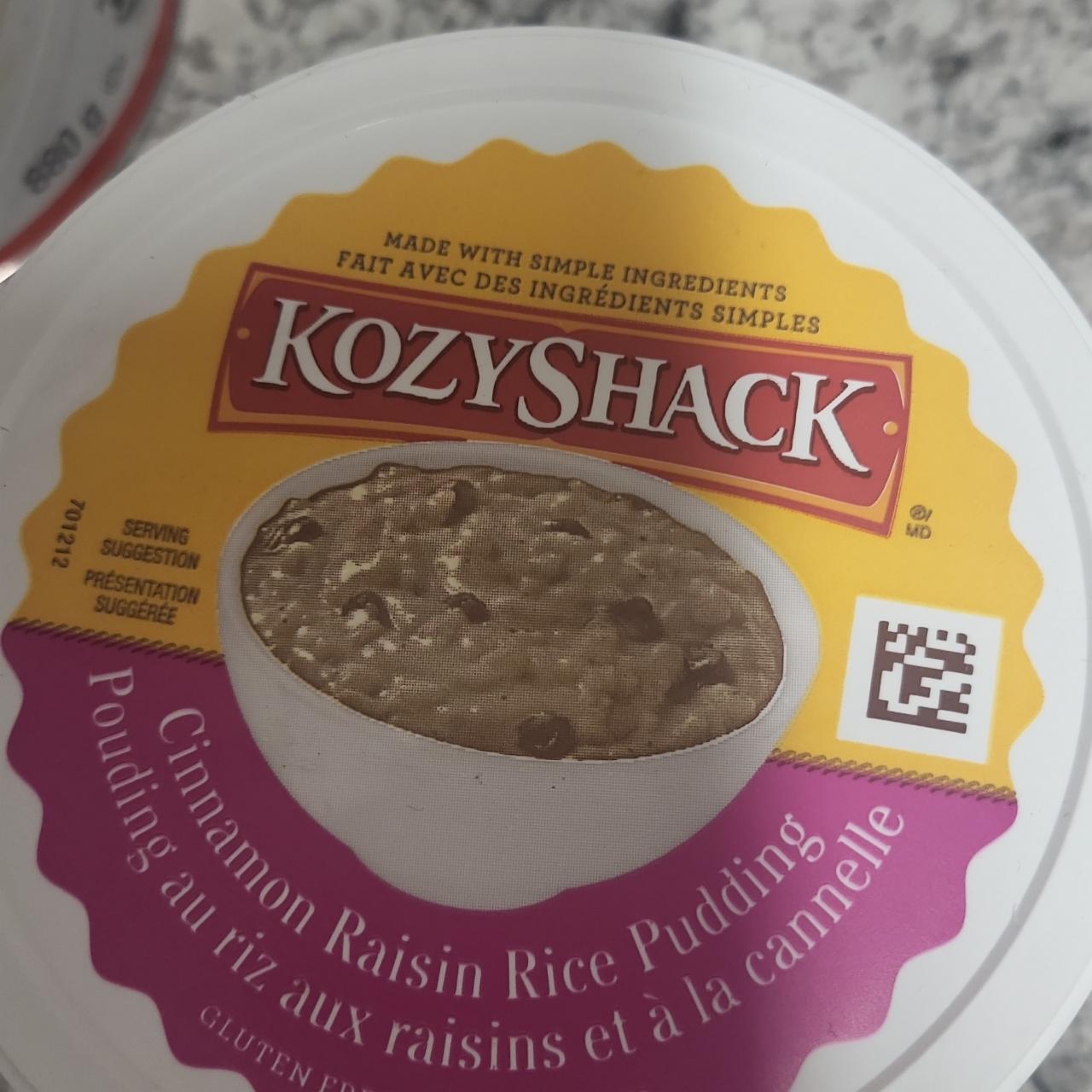 Фото - Cinnamon raisin rice pudding KozyShack