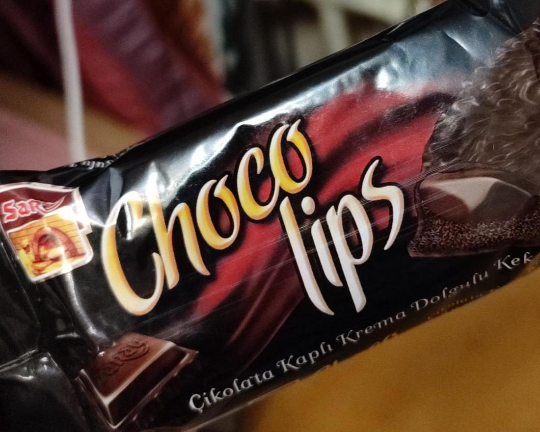 Фото - шоколадный батончик c кремовой начинкой CHOCOLATE LIPS Saray