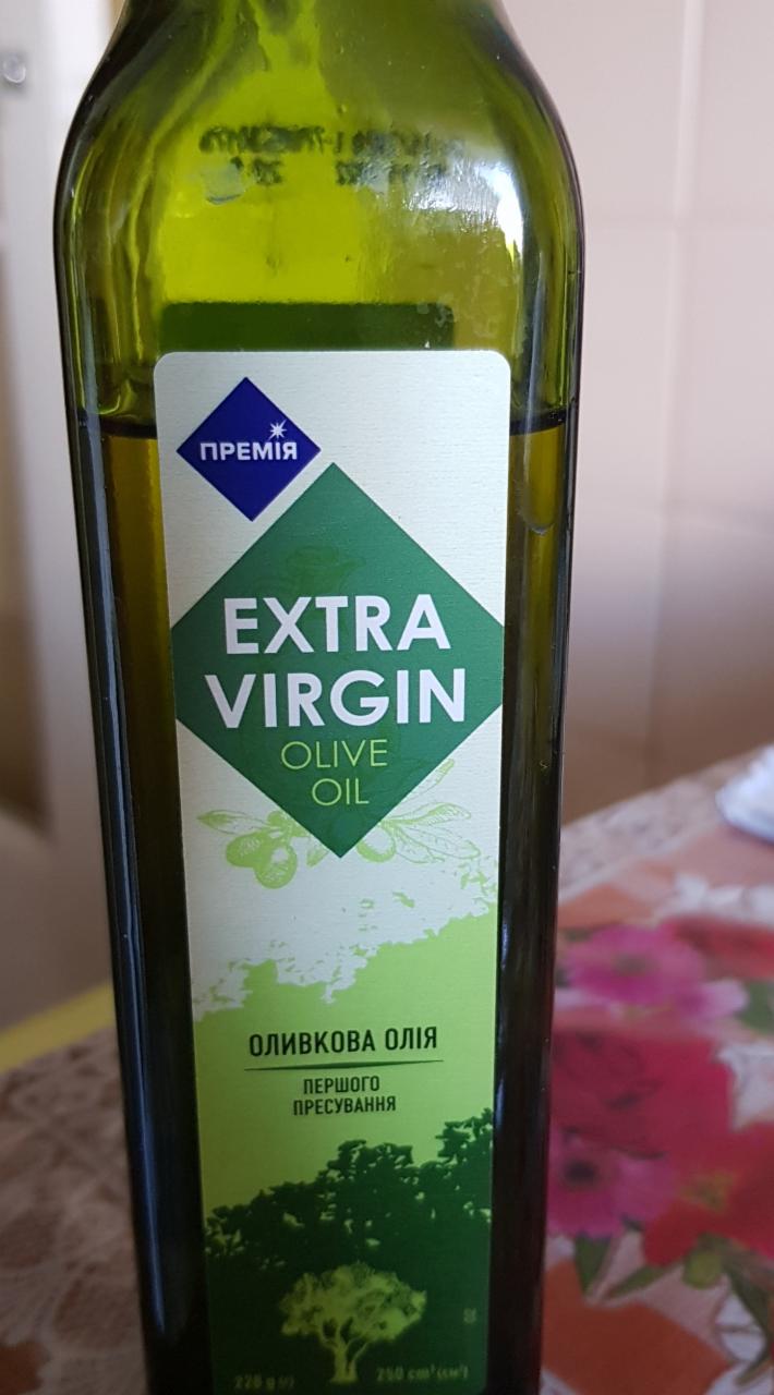 Фото - оливковое масло первого отжима Премія