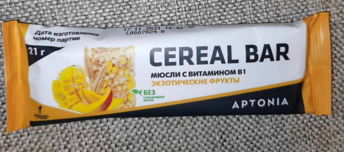 Фото - Мюсли с витамином B1 Cereal Bar