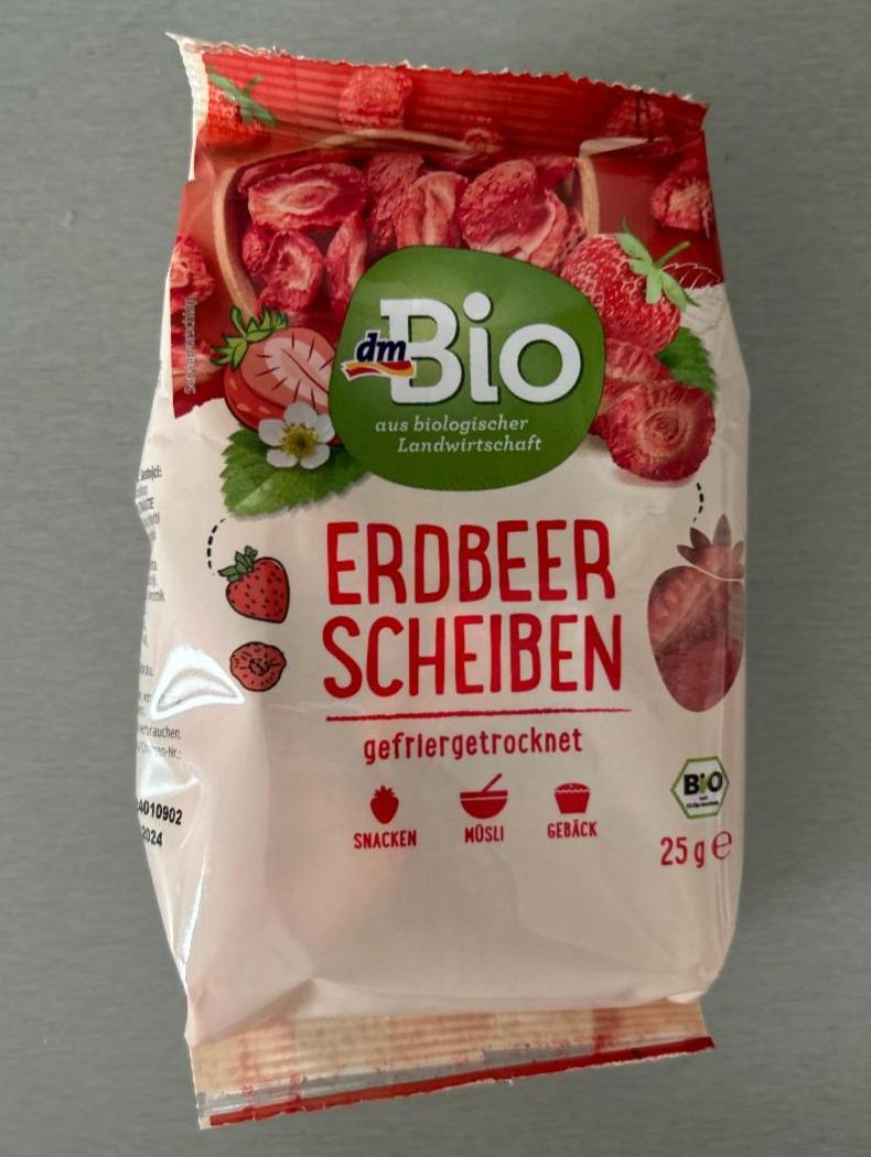 Фото - Клубника сублимированная Erdbeer Scheiben dmBio