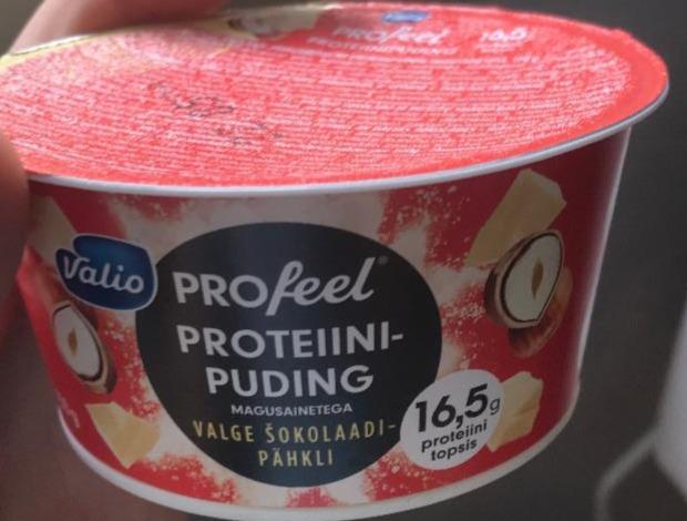 Фото - Profeel protein pudding white chockolate Valio