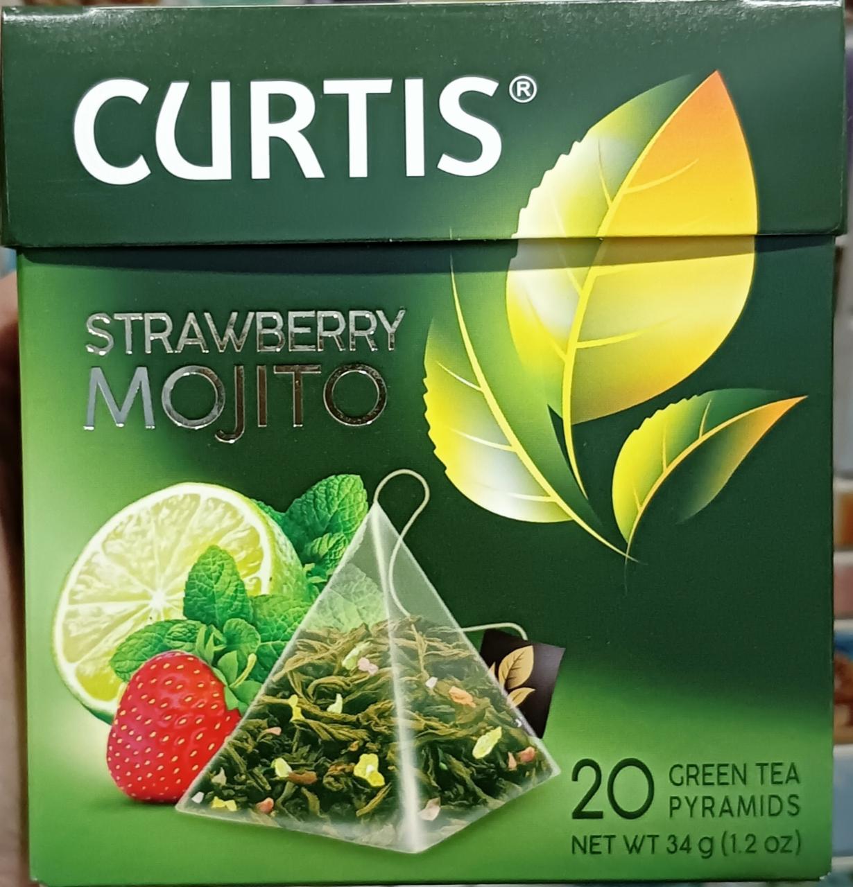 Фото - зеленый чай Strawberry Mojito Curtis