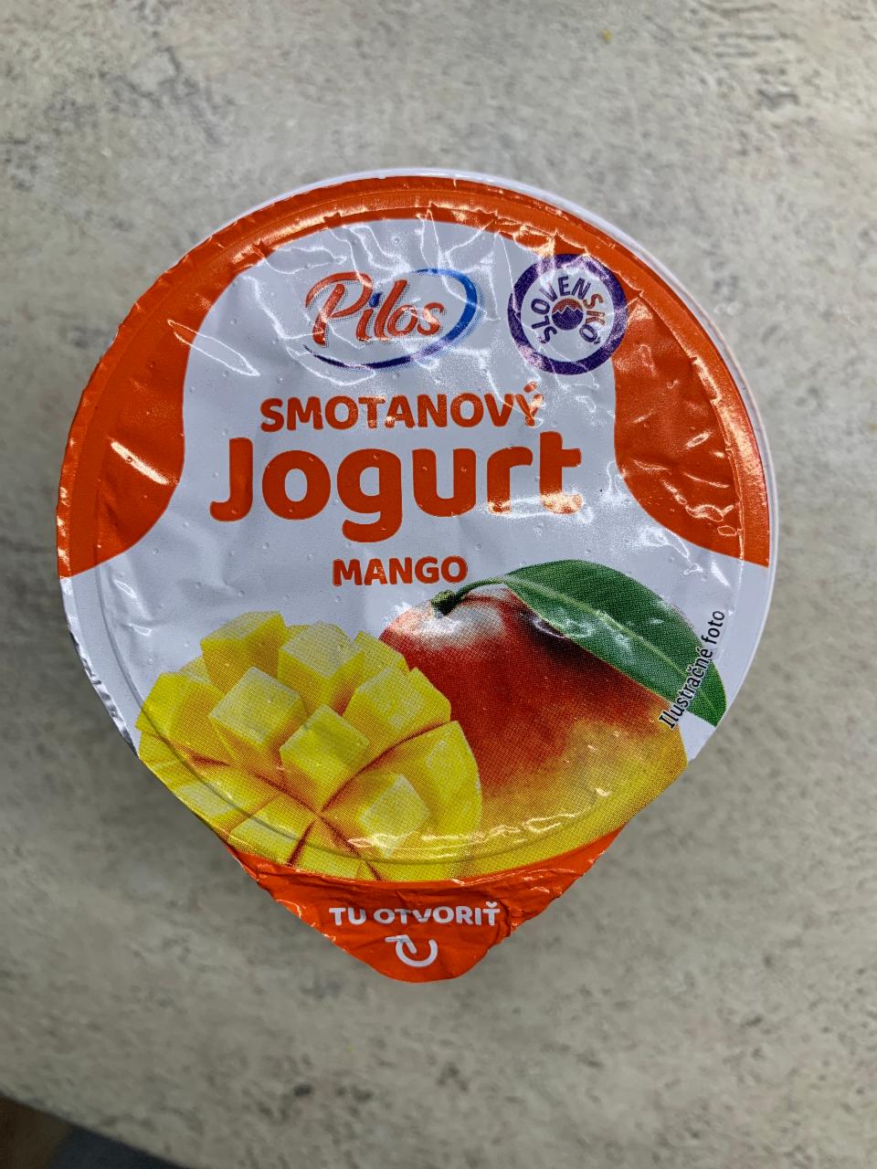 Фото - Сметанный йогурт с манго Pilos