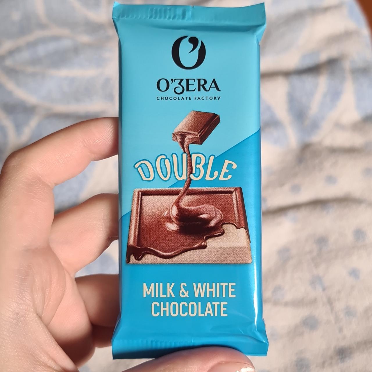 Фото - Шоколад Double Milk&White chocolate O'Zera