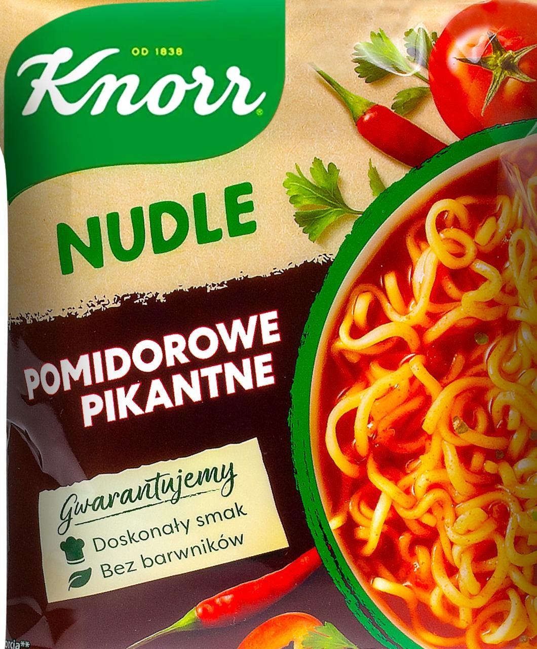 Фото - Лапша острая томатная Knorr
