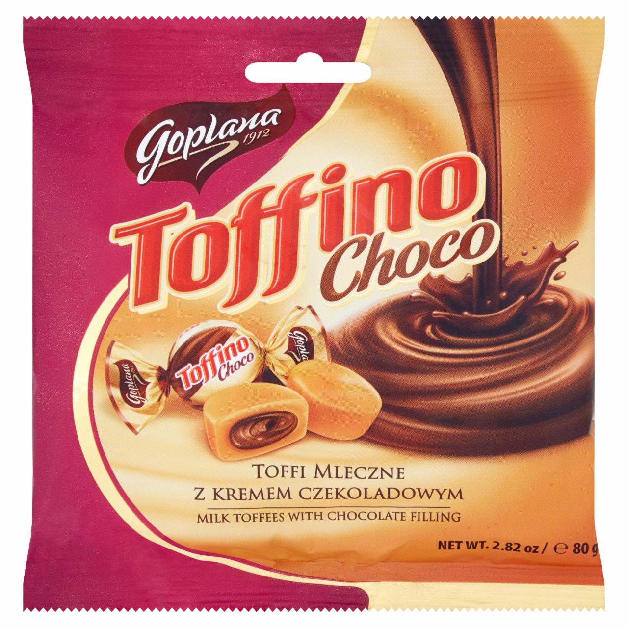 Фото - конфеты тоффино с шоколадной начинкой Toffino Choco Goplana