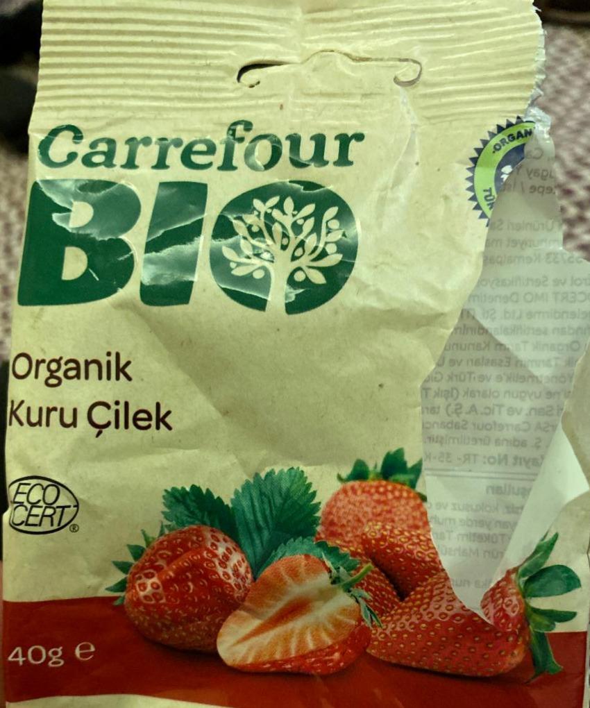 Сушеная клубника Carrefour Bio - калорийность, пищевая ценность ⋙TablicaKalorijnosti.ru