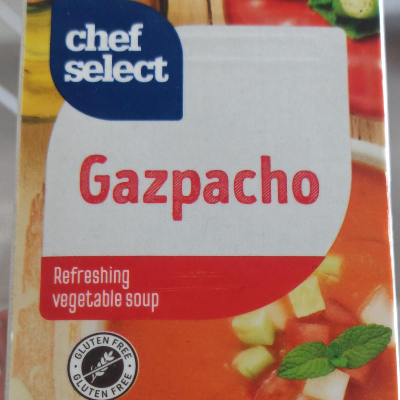 Фото - Gazpacho refreshing vegetable soup Chef select